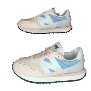 New Balance 237 Pink/Grey Kids Size 4.5